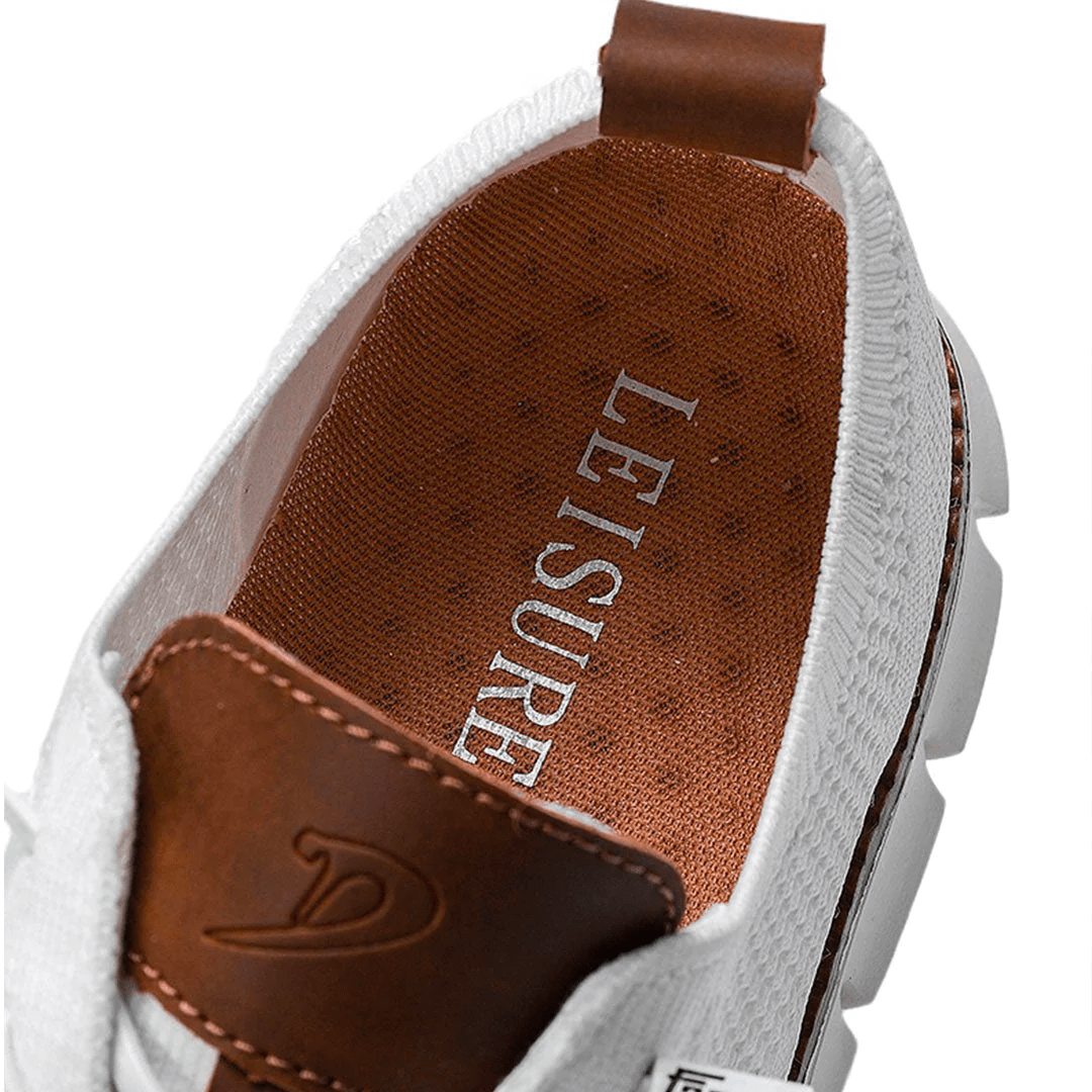 Lightweight and breathable elegant sneakers for men with anti-slip design