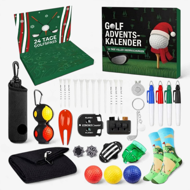 Golfglimmer - Golf adventi naptár 24 kiegészítővel