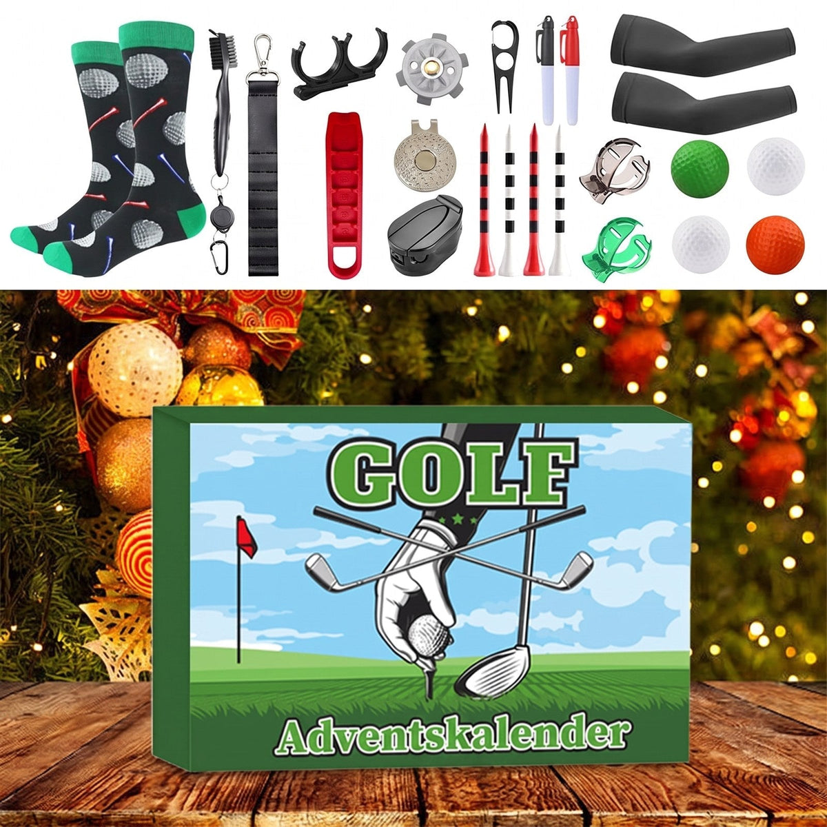 Golfglimmer - Golf adventi naptár 24 kiegészítővel