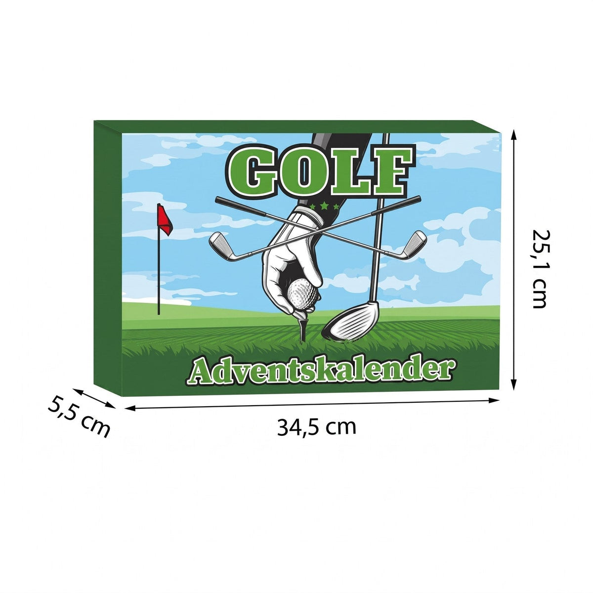 Golfglimmer - Golf adventi naptár 24 kiegészítővel
