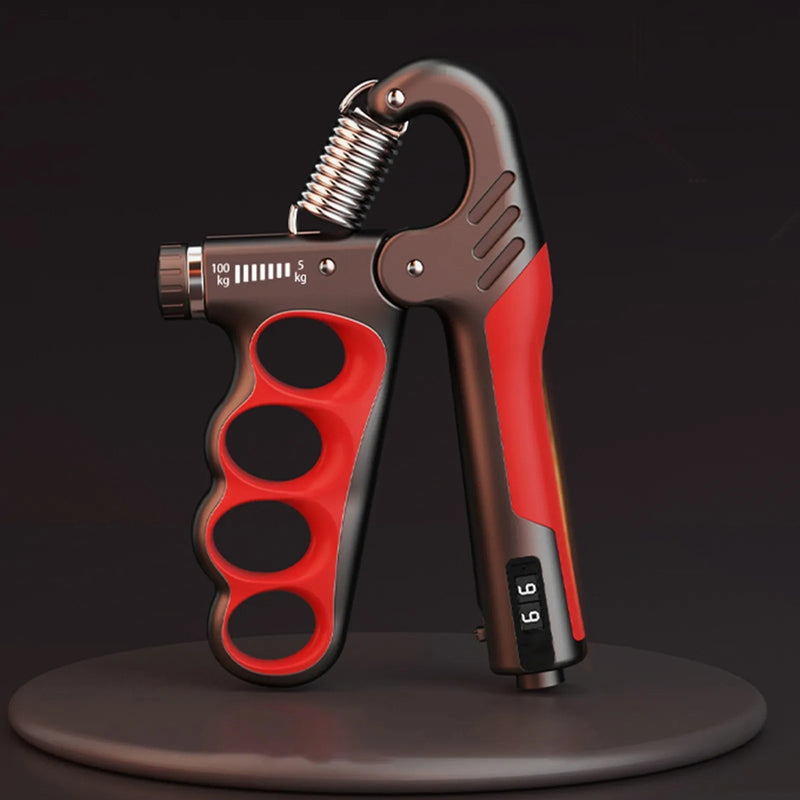 GripMastery - Állítható kézerősítő mechanikus ismétlésszámlálóval