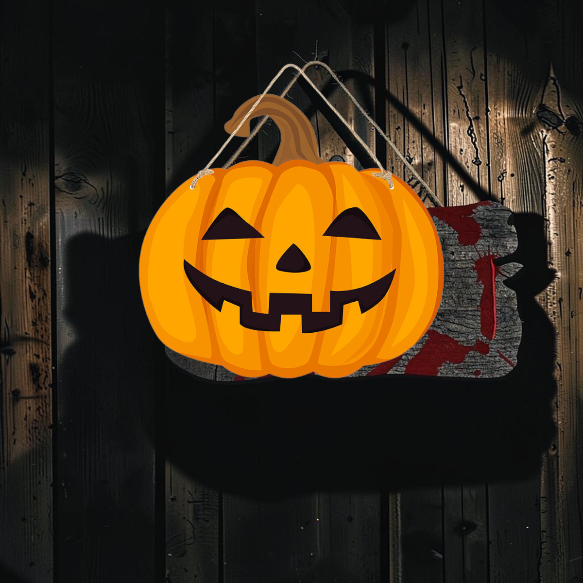 Spooky Halloween Door Signs Collection