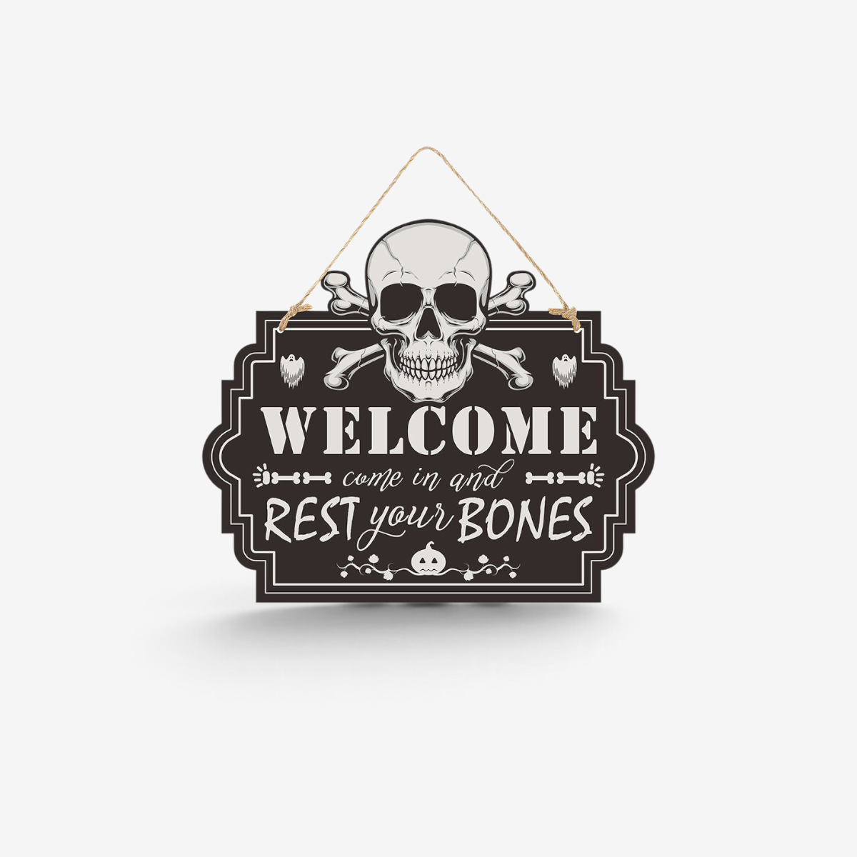 Spooky Halloween Door Signs Collection