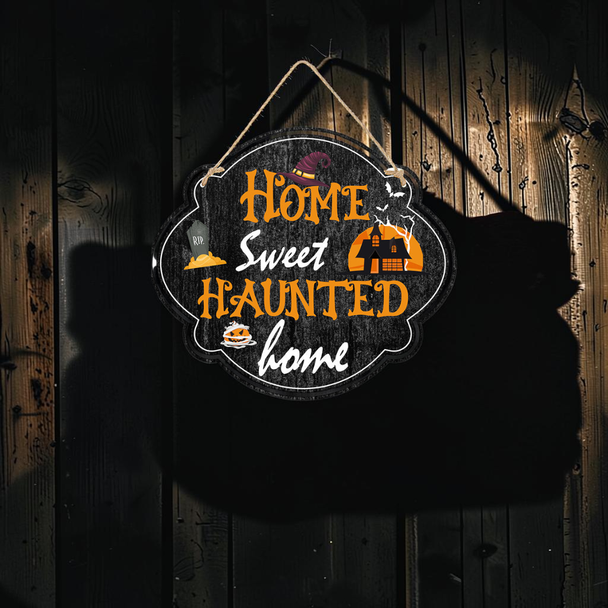 Spooky Halloween Door Signs Collection