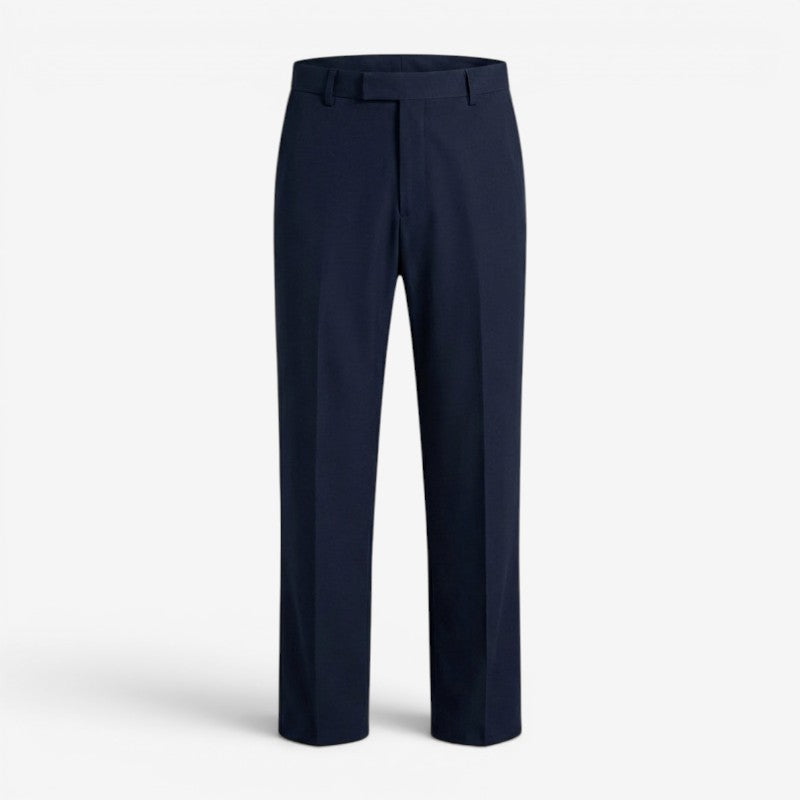 Men's Tailored Comfort Fit Cotton Trousers