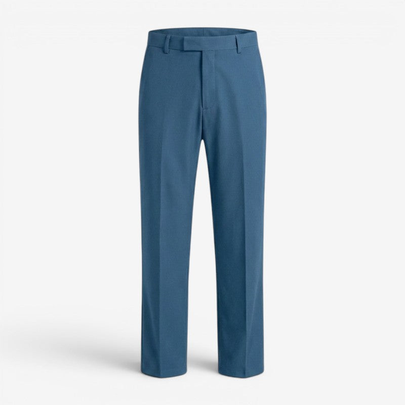 Men's Tailored Comfort Fit Cotton Trousers