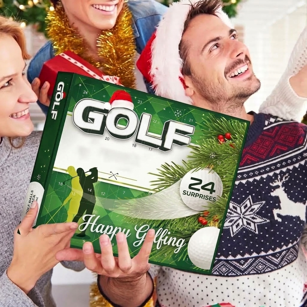 FairwayBox - Golf adventi naptár 24 darabos golf kiegészítő készlettel