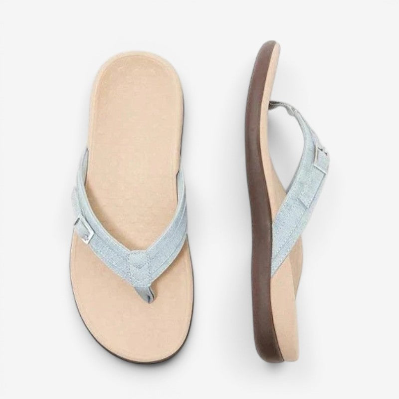 Decorative Strap Flip-Flop Slippers