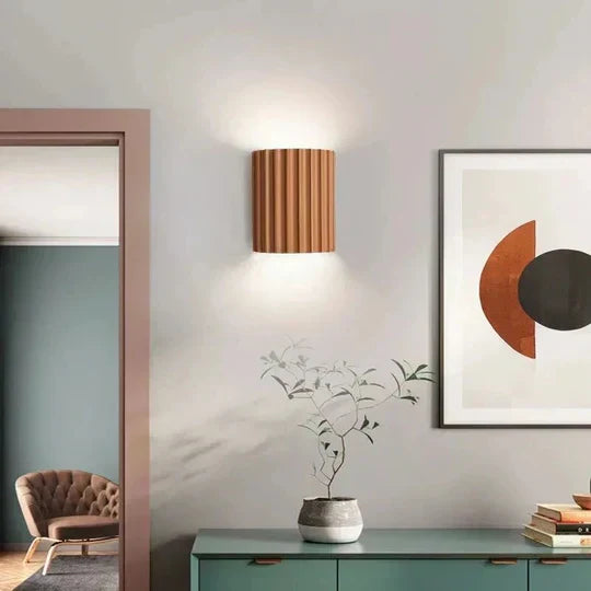 ModernResin - Modern Resin Wall Lamps Artistic Handcrafted Resin Design | Soft Ambient LED Glow with Energy-Efficient Lighting | Unique Decorative Accent for Bedroom, Living Room or Reading Nook