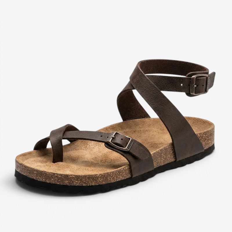 Adjustable Strap Flat Sandals
