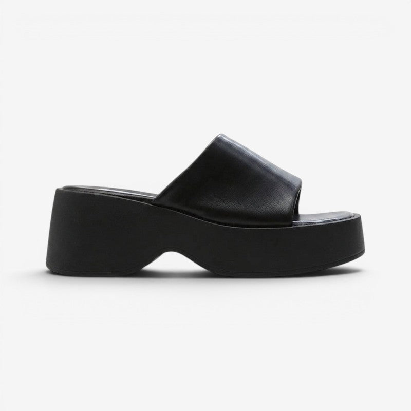 Women's Wedge Heel Sandals with Slip On Design