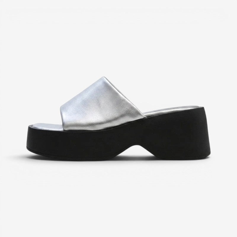 Women's Wedge Heel Sandals with Slip On Design