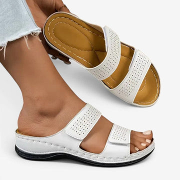 Double Strap Women's Slide Sandals
