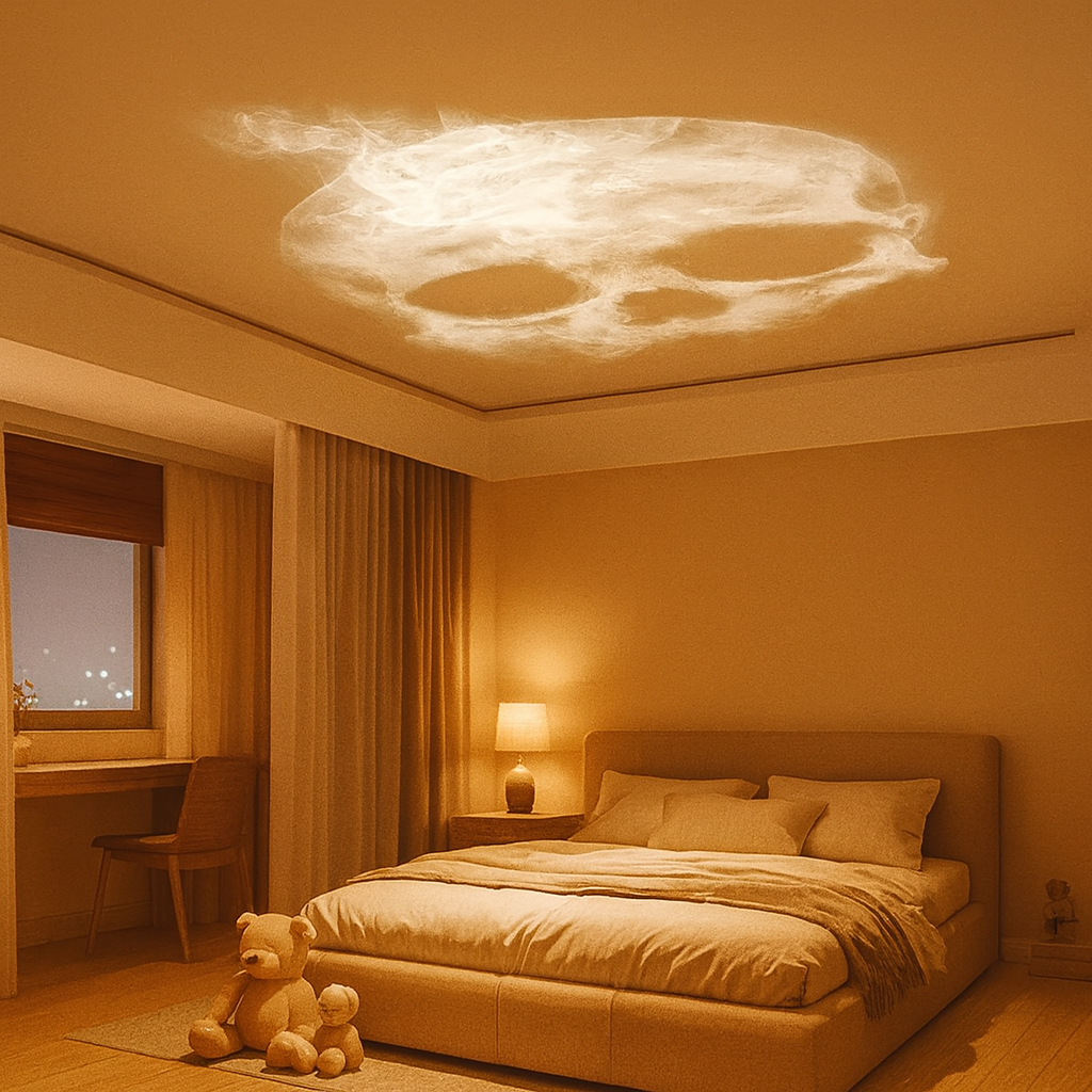 SpectraGlow Halloween Projector Lamp – USB LED Light for Indoor Use