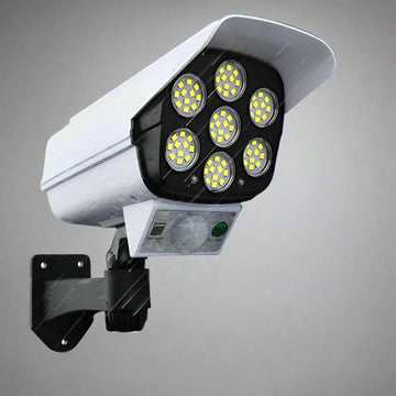 SafeCam - Solar Detector LED Spotlight with Security Camera Design