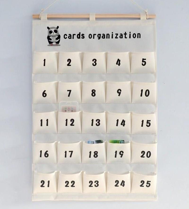 Advent Calendar Wall Decor for Home