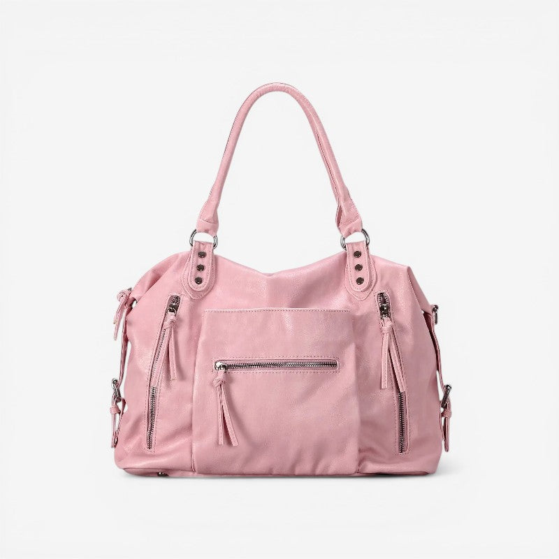 Women’s Multi-Zip Shoulder Bag