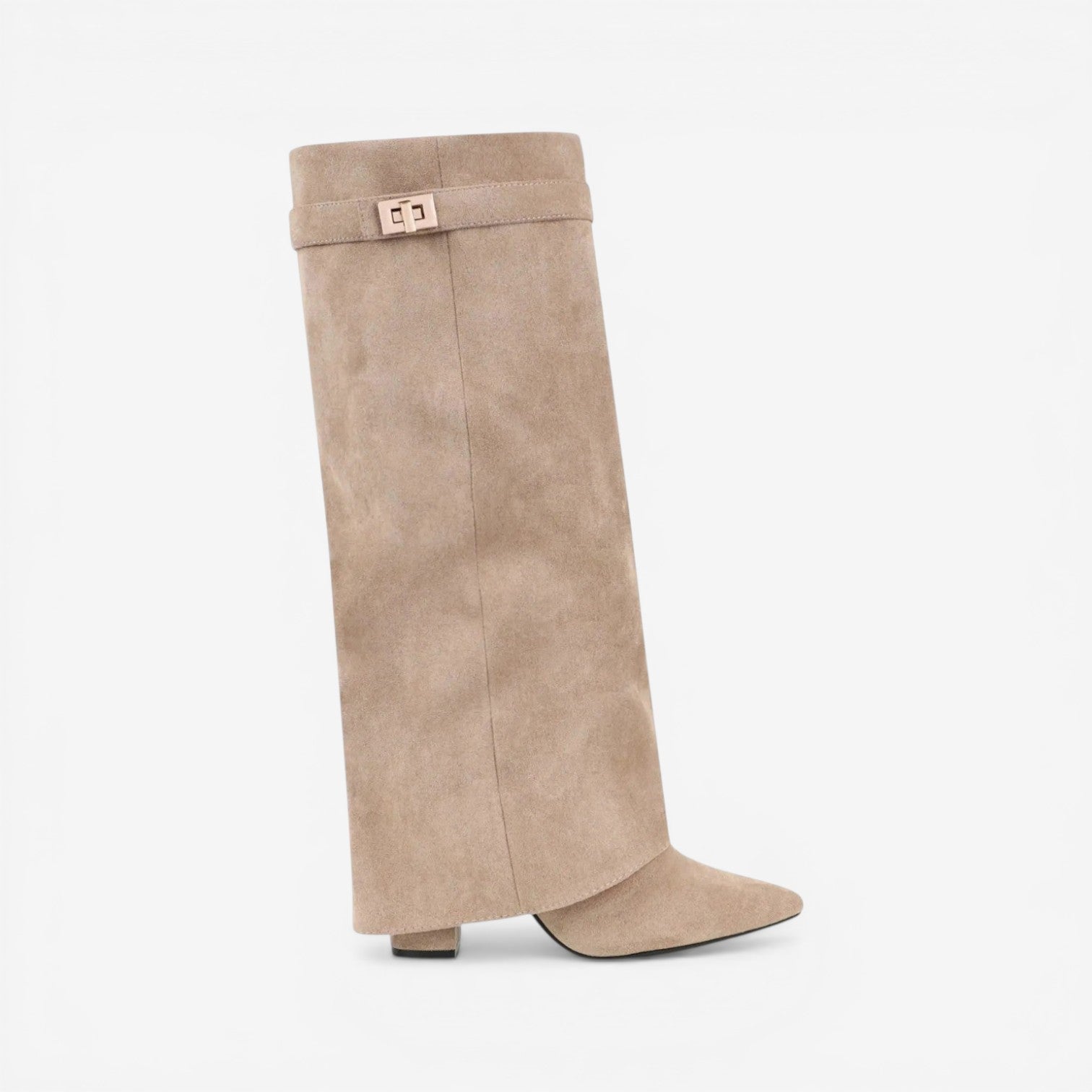 Knee High Square Heel Boots