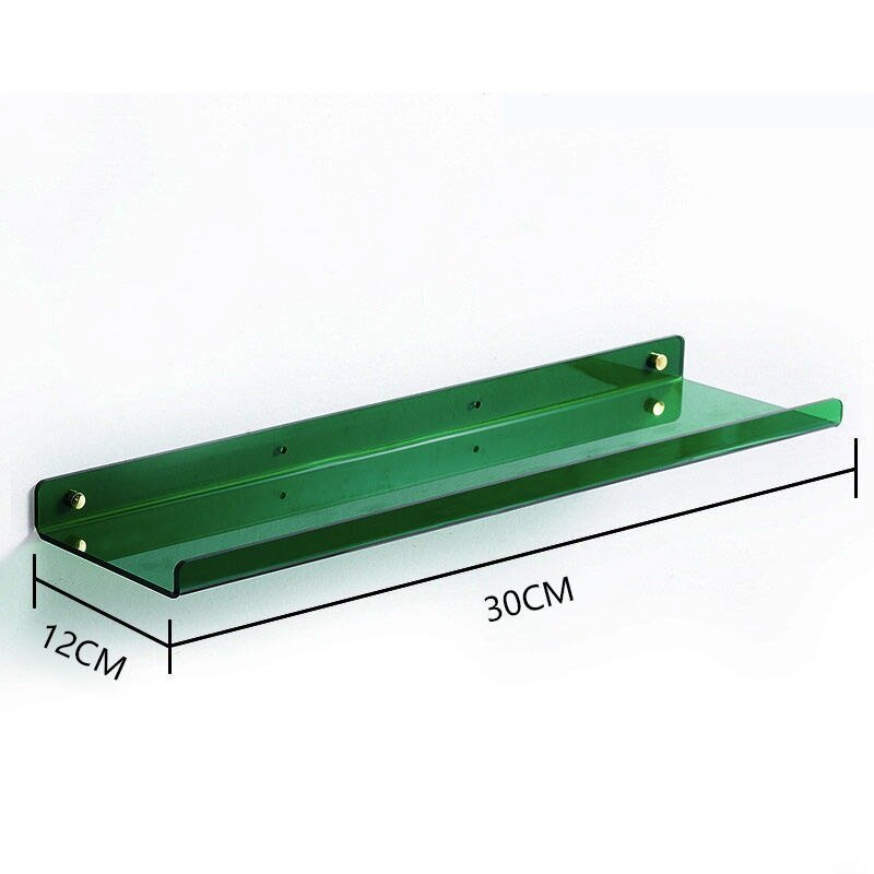 AcryLuxe - Sleek and Versatile Storage Floating Shelves
