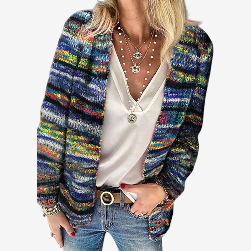Chic Long Sleeve Knitted Sweater