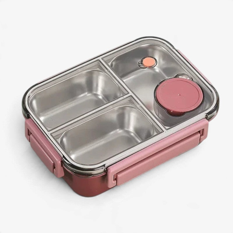 ThermoTray - Hőszigetelt ételtároló rozsdamentes acél rekeszekkel