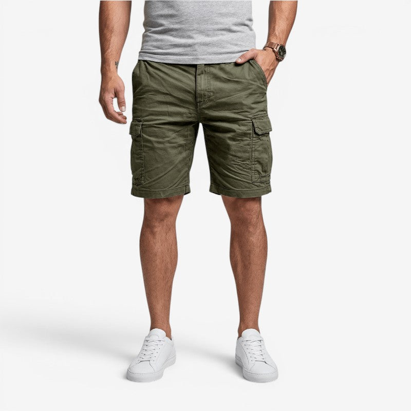 Men's Casual Shorts with Belt Loops