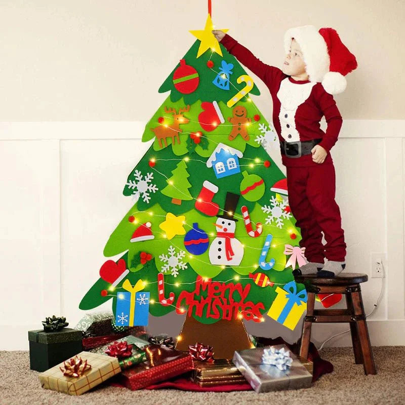 Felt Pine Tree - Montessori