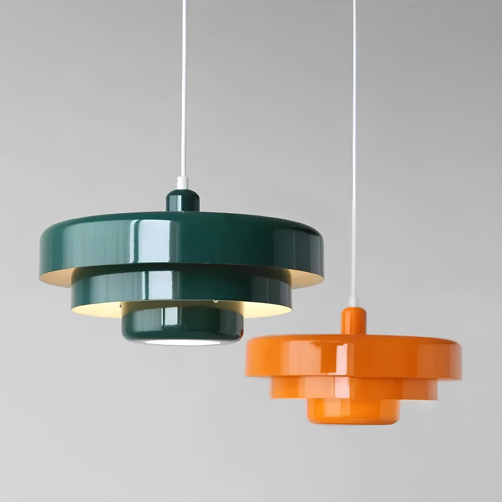 LumiNord - Elegant Glass Ceiling Light Nordic-Inspired Pendant with Sleek Slender Glass Shade | Soft Ambient Glow for Dining Room, Living Room, Hallway, or Bedroom | Adjustable Hanging Cord for Flexible Installation