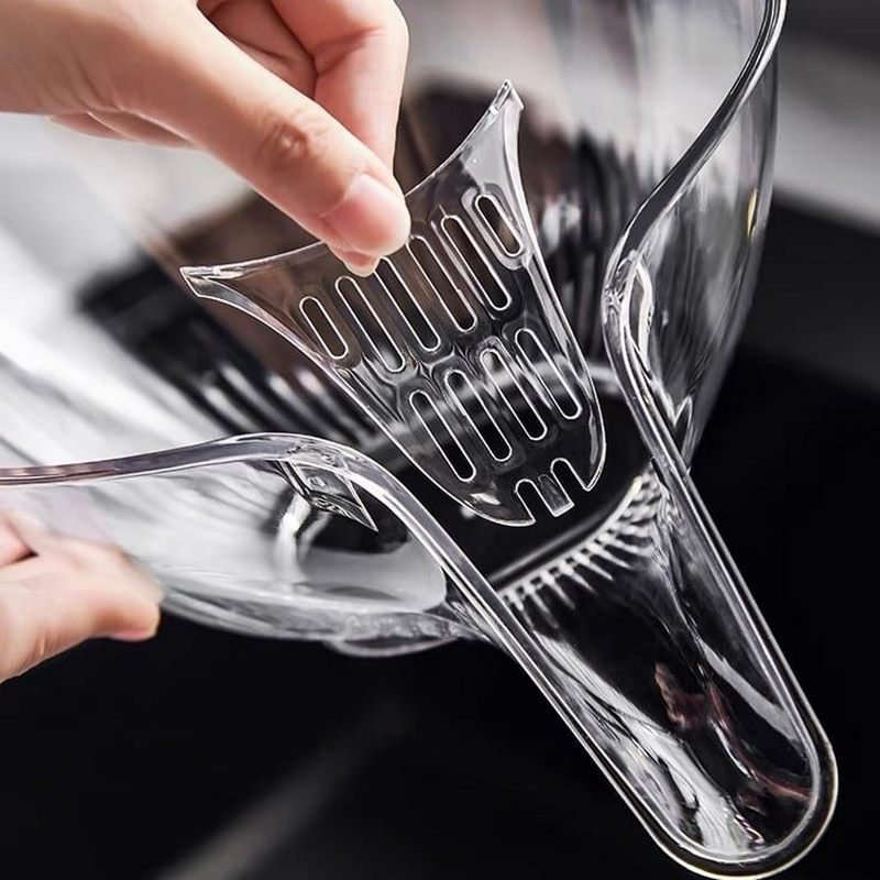 EasyDrain - Adjustable Kitchen Sieve Flexible Size for Pots, Bowls, and Sinks | Durable and Lightweight Design for Easy Rinsing and Draining | Space-Saving Strainer for Fruits, Vegetables, Pasta, and More
