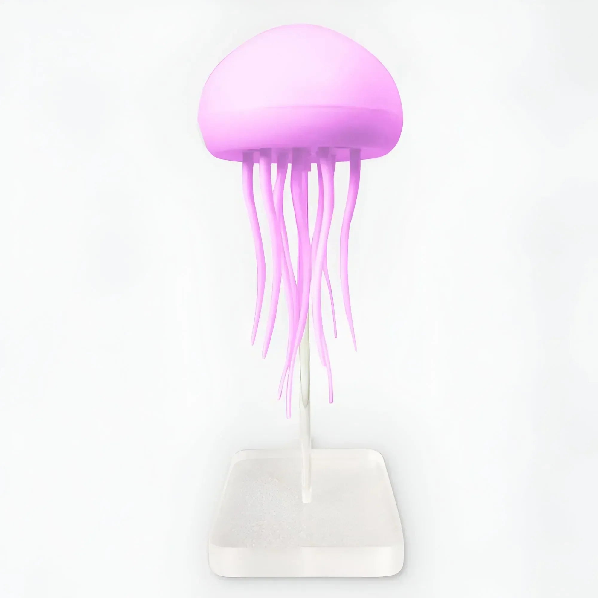 JellyJive - Lamp with Dancing Jellyfish Realistic Floating Jellyfish with Hypnotic Motion | Soft Ambient LED Glow for Relaxing Atmosphere | Unique Decorative Accent for Bedside, Desk or Living Room
