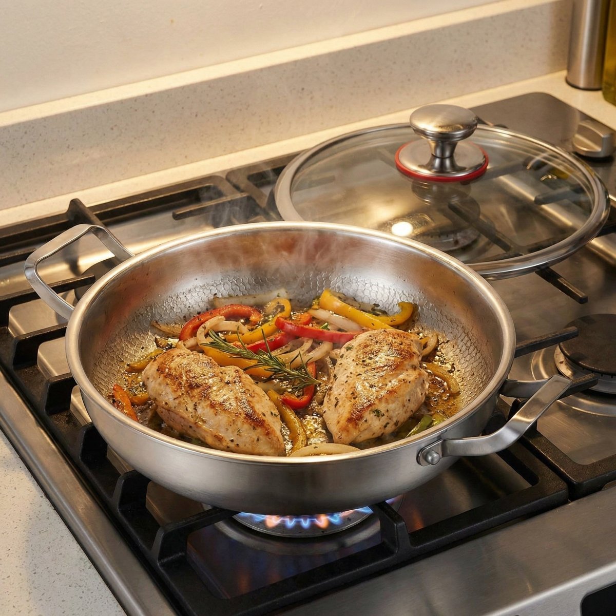 TitanCook - Titán serpenyő hagyományos kalapált felülettel