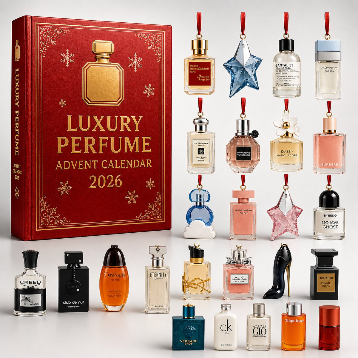 Scentmas - Adventi naptár parfüm- és flakon dizájnnal