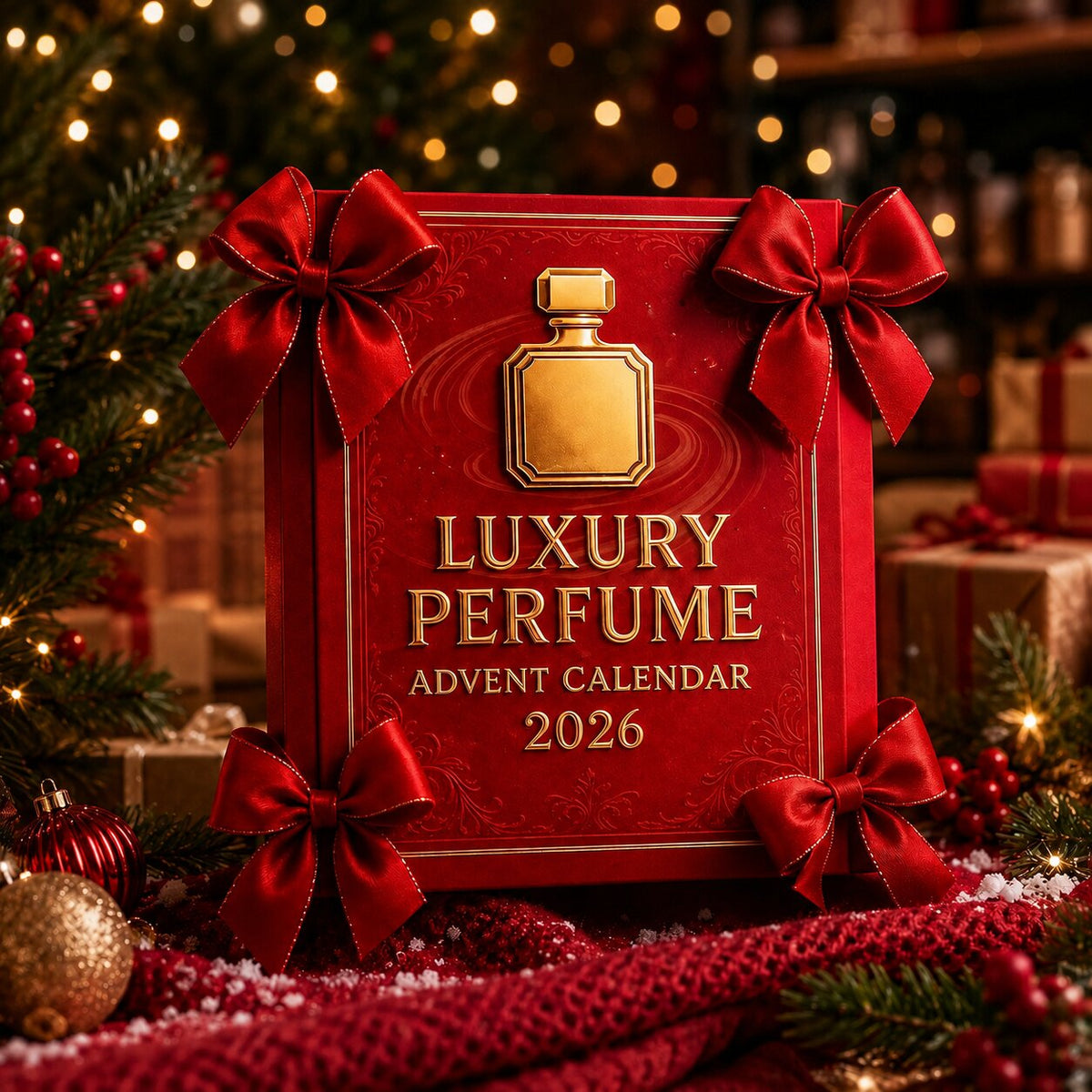 Scentmas - Adventi naptár parfüm- és flakon dizájnnal