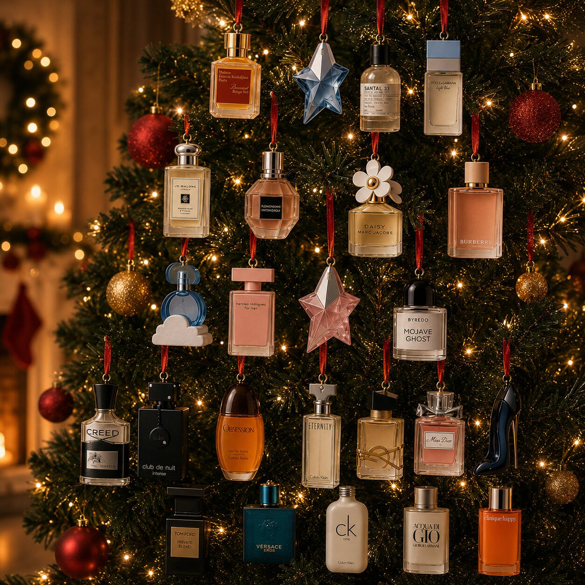 Scentmas - Adventi naptár parfüm- és flakon dizájnnal