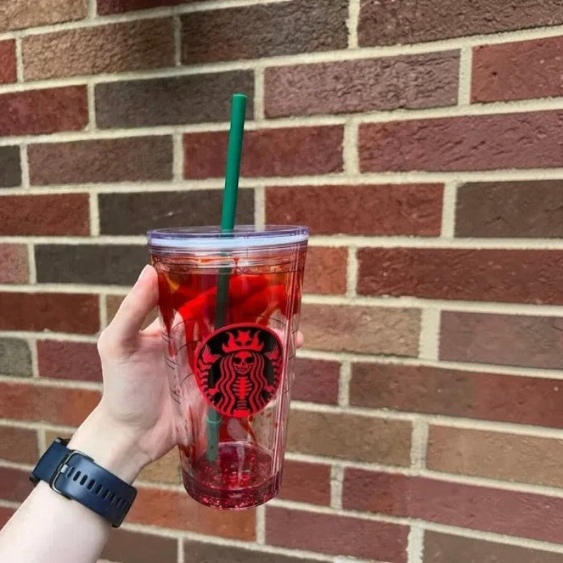 BloodDrip - Horror Tumbler With Red Blood Drip Design