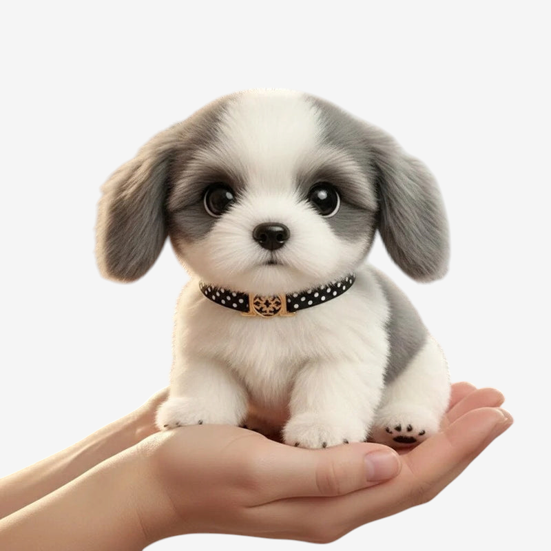 TouchPup - Interaktív plüss kutya érintésre aktiválódó mozgással és ugatással