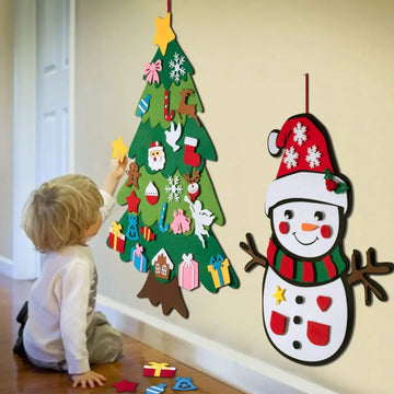 Felt Pine Tree - Montessori