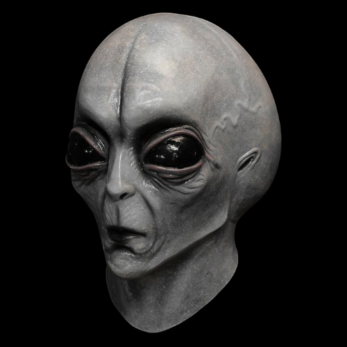 Realistic Alien Full Head Mask for Cosplay and Halloween