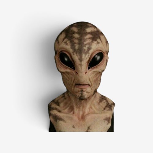 Realistic Alien Full Head Mask for Cosplay and Halloween