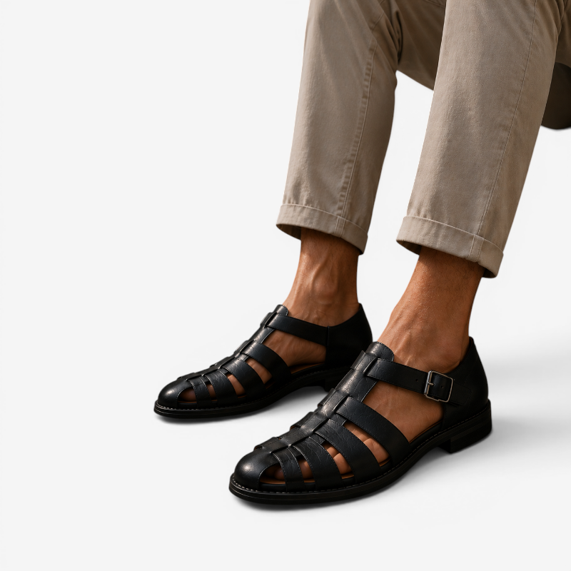 Men’s Stylish Breathable Round Toe Shoes