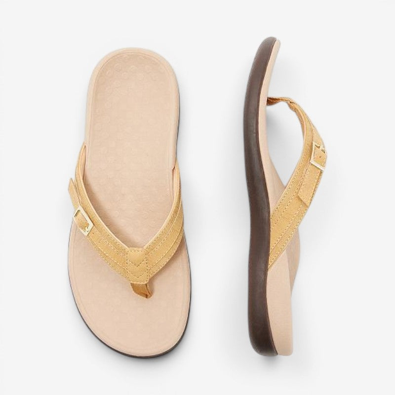 Decorative Strap Flip-Flop Slippers