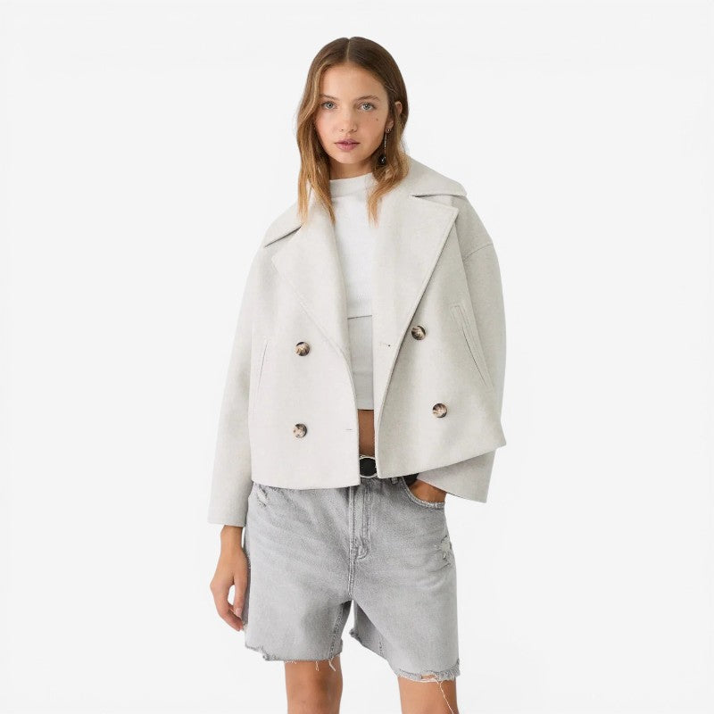 Short Double-Breasted Jacket