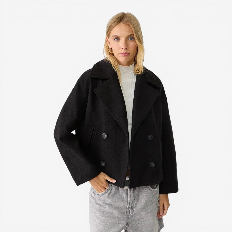 Short Double-Breasted Jacket