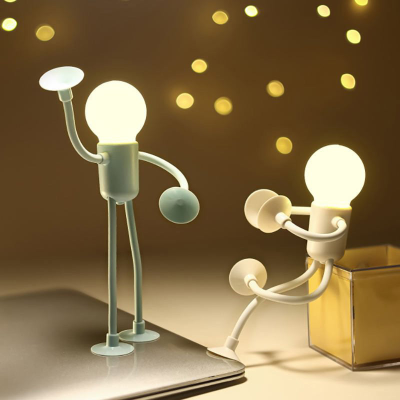 Whimsical - Bookend Lamp Dual-Function Design as Bookend and Table Lamp | Soft Ambient Light for Reading or Relaxing | Playful and Compact Accent for Desk, Shelf, or Nightstand
