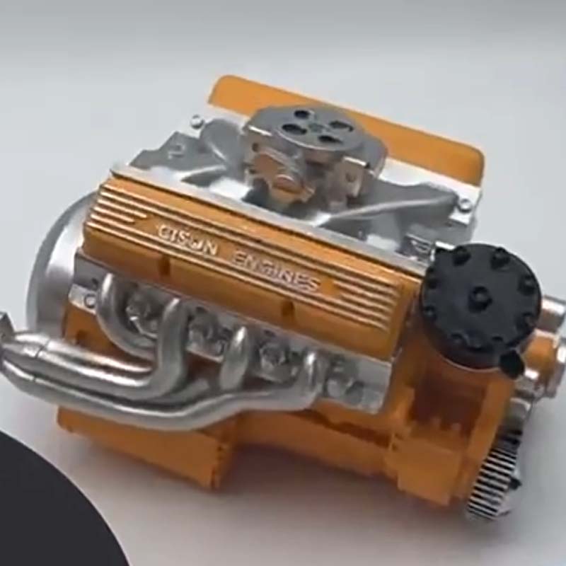 MiniTorque – Mini V8 benzinmotor modellkészlet CDI gyújtással