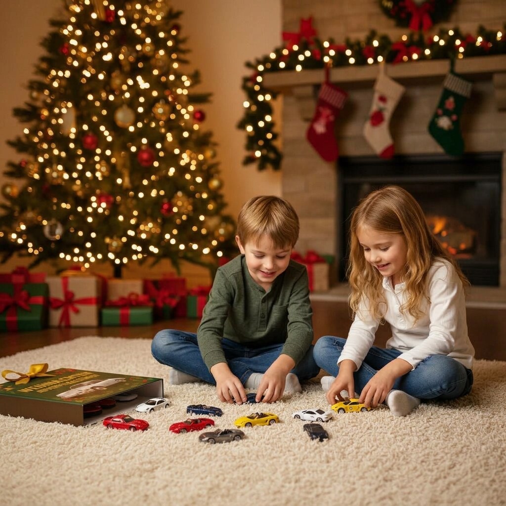 Racemerry - Adventi naptár 24 szuperautó miniatúrával