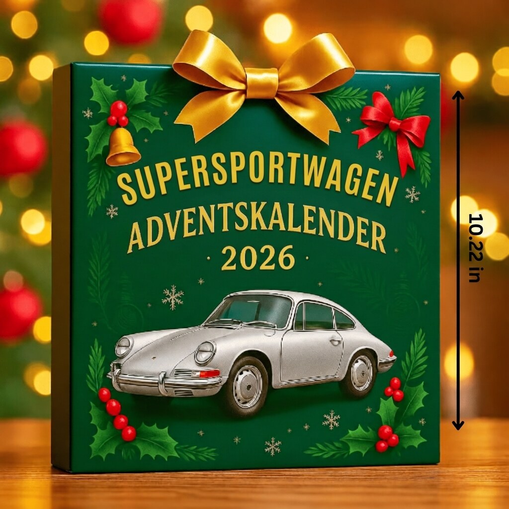 Racemerry - Adventi naptár 24 szuperautó miniatúrával
