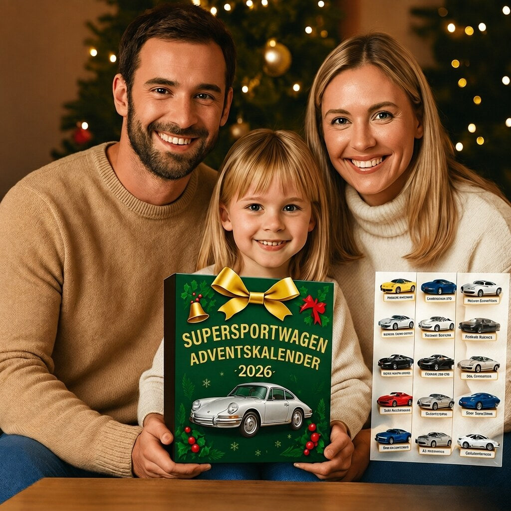 Racemerry - Adventi naptár 24 szuperautó miniatúrával