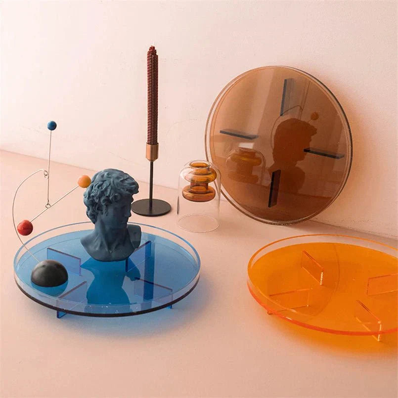DecoRound – Stylish Decorative Round Trays
