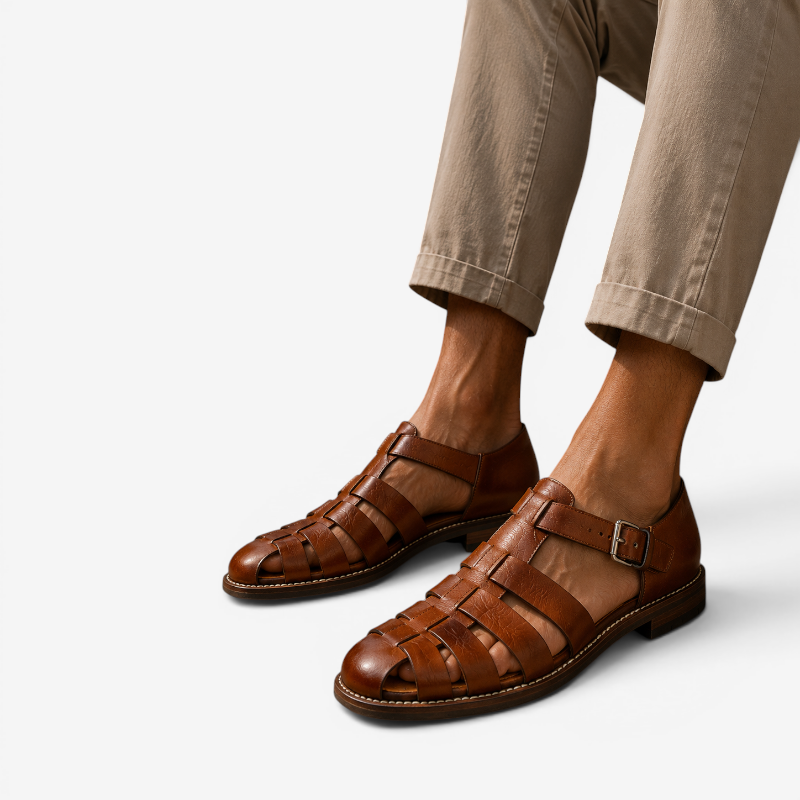 Men’s Stylish Breathable Round Toe Shoes